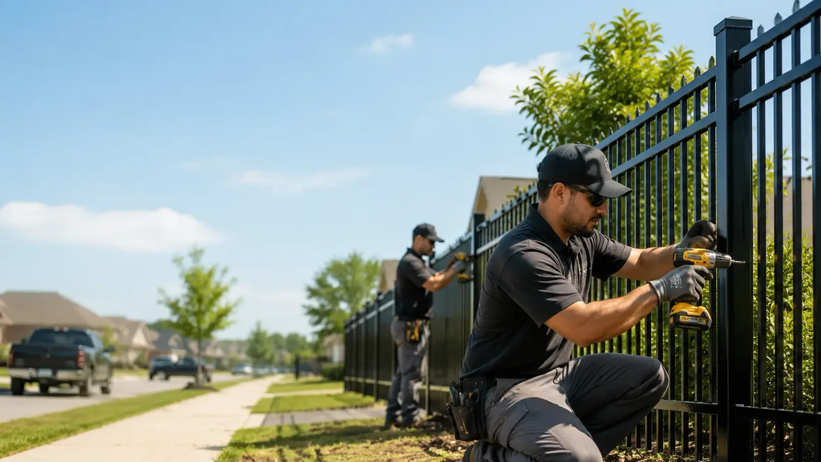 Metal Fence Installation in Boston, IN